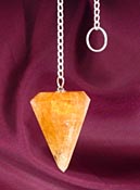 Citrine Pendulum, Crystal Pendulum